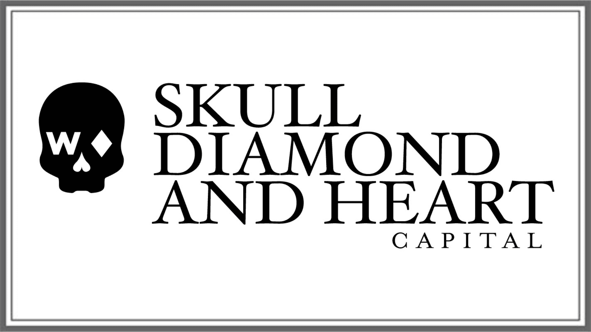 Skull Diamond & Heart