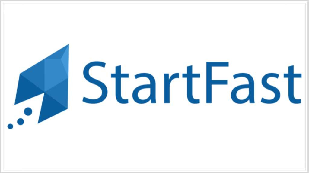 StartFast logo gray border
