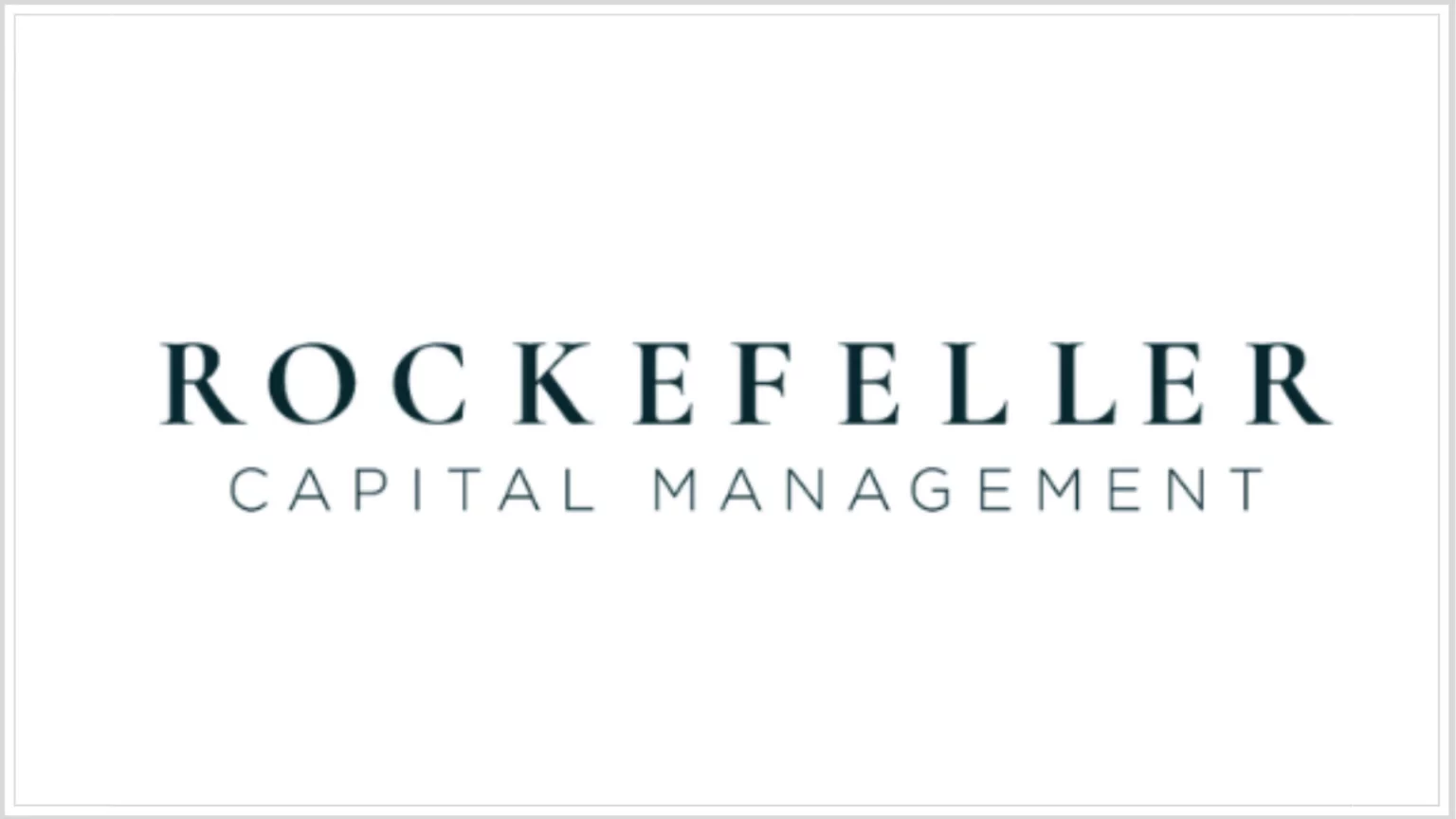 Rockefeller Capital Management